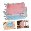 NOLITOY 2pcs Mini Rolling Suitcase Candy Box Plastic Luggage Storage