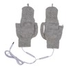 USB Heating Gloves Warm Cotton Full Finger and Half Fingerless
