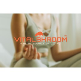 Vitalshroom - Mushroom Complex with Anti-Aging. Natural Mushroom-Based Anti-Aging Supplements with Chaga, Lion’s Mane, Cordyceps, Reishi, Collagen, Hyaluronic Acid, Vitamins B1, B2, B6, C, D.