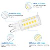 OHLGT G9 LED Bulbs, 5W (40W Halogen Equivalent), Daylight White