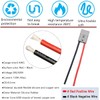 CESFONJER 120A 600V Battery Connector (2 Sets), Quick Connect Quick