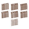 Stiffie Uniline Brown 3" Boat & PWC Registration Decals •