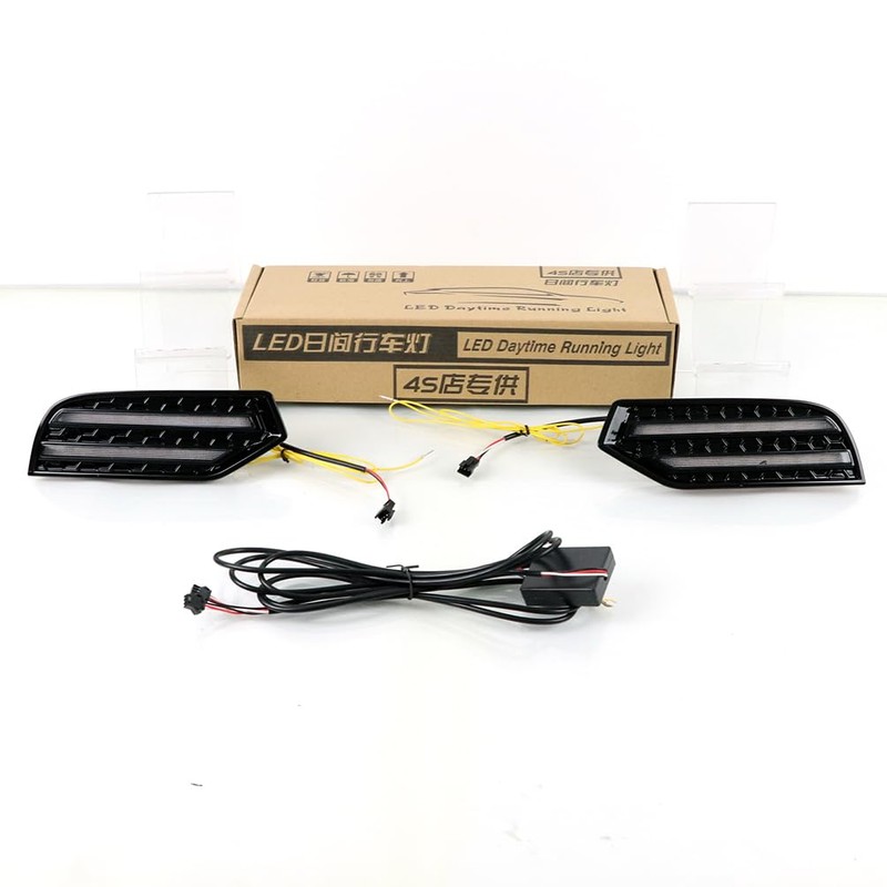 ECAHAYAKU DRL LED Daytime running Light Front Bumper Fog Lamp