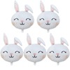 HADCKJA Bunny Balloons Easter Balloons Rabbit Head Foil Balloon for