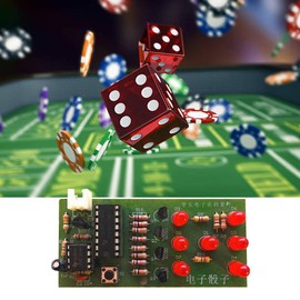 circuit electronic dice, 7 led