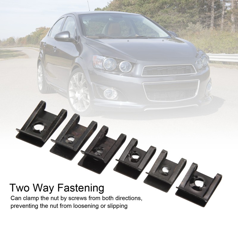 U Nut Clip Kit Stable Fixing High Strength 6 Size