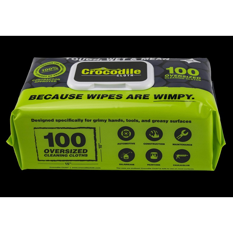 Crocodile Cloth 5900 Original Huge Professional Cleaning Cloths - Pack