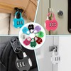 Pack of 8 Combination Padlock Small, Mini Padlock, Combination Lock,