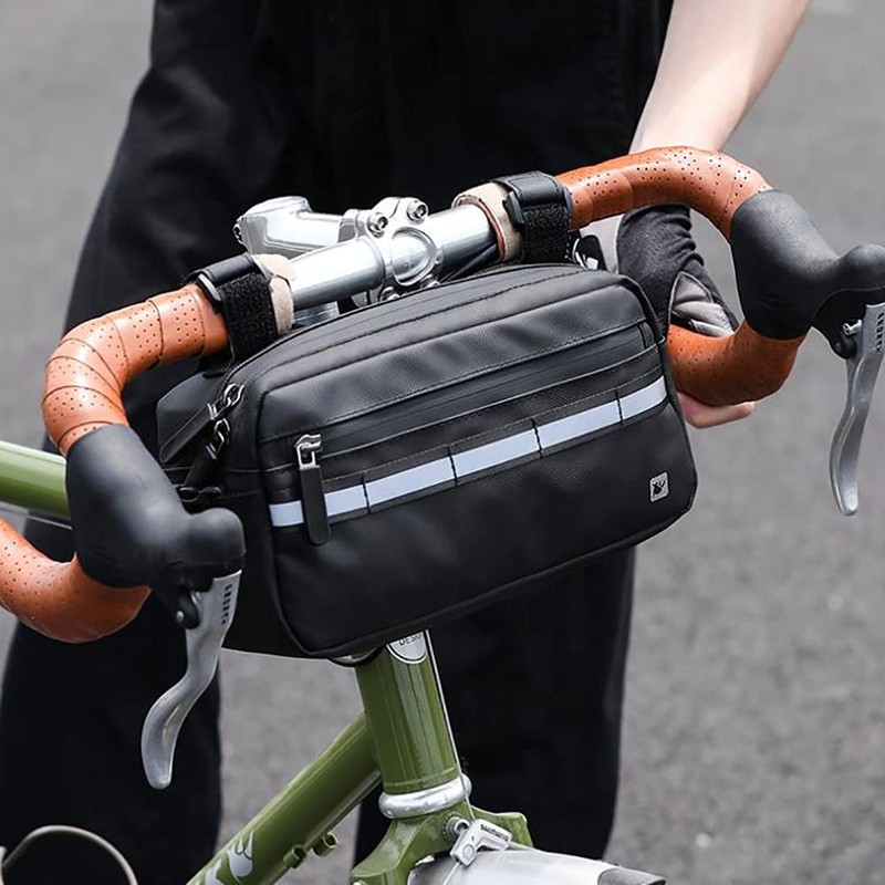 Rhinowalk Bike Handlebar Bag 3L Cycling Front Bag Bicycle Frame