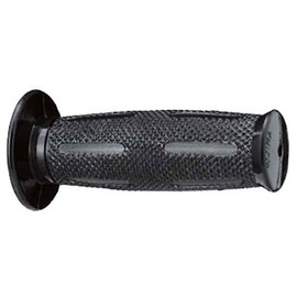 キジマ(Kijima) バイクパーツ グリップ スポーツバレル ラバー製 122mm φ22.2mm 非貫通タイプ 汎用 ブラック 201-6481