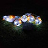 Waterproof 5 LED Acrylic Bird Lights String Solar Fairy Lamp