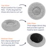 Donut Dog Bed - Premium Comfort for Anxiety Relief -