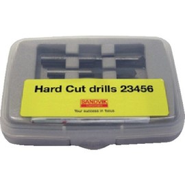 Sandvik HC23456 Hard Cut Drill Set, 1 Each