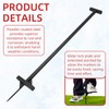 Snow Stake Installation Tool, Heavy Duty Driveway Markers Installation Tool