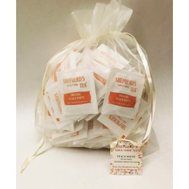 Shepherd's Bible Verse Tea - Bulk Bag - 100 Tea Bags - Peach White