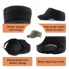 CheChury Military Style Robust Army Cap Men's Cap Military Cotton
