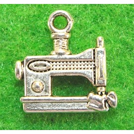Charms Decorations Pendants bracelets 20Pcs. Tibetan Silver 3D Antique SEWING MACHINE Charms Pendants PR086