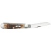 Case Amber Bone SS Trapper - Cuchillo de bolsillo
