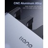 llano DMW-BLK22 65W 4-Slot Fast Battery Charger, Durable CNC Aluminum