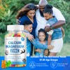 NLMUBR LUCKSIT Calcium Citrate Magnesium Zinc Gummies, Calcium 1200 mg