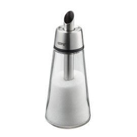 GEFU ge33700 Zuckerstreuer, Glas, transparent, 6,9 x 6,9 x 17,3 cm
