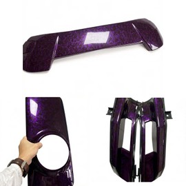 Forged Gloss Carbon Fiber Vinyl Wrap Tape and Free Tool Kit,for WindowTrim Door Trim Doorsill Protector (Purple, 2inchx 30ft)