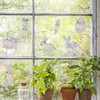 Pack of 2 Rainbow Prism Static Window Stickers - Sun