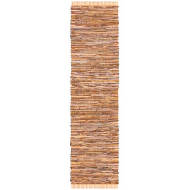 Safavieh Rag Rug GOLD / MULTI 2'-3" X 9' Runner - RAR127N-29