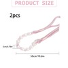 Pink Pearl Curtain Tie Backs, Curtain Tie Backs with Bead,