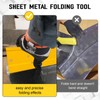 12 Inch Sheet Metal Bender, Sheet Metal Folding Tool for