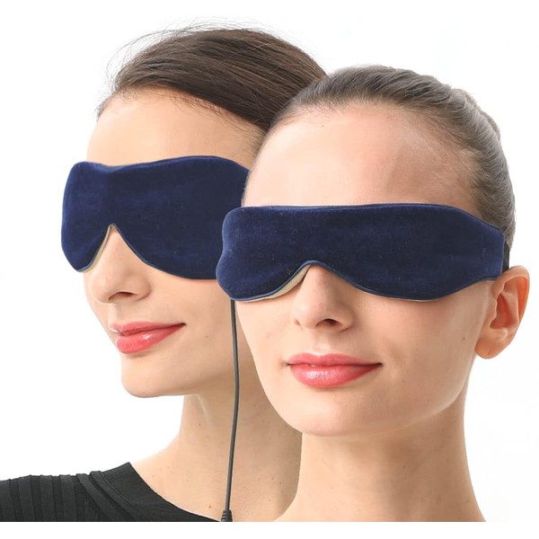 Aroma Season Electric Heated Eye Mask & Microwavable Heat Eye