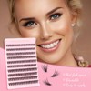 Glowing Win Cluster Lashes Individual Eyelashes 190PCS 40D Lash Clusters