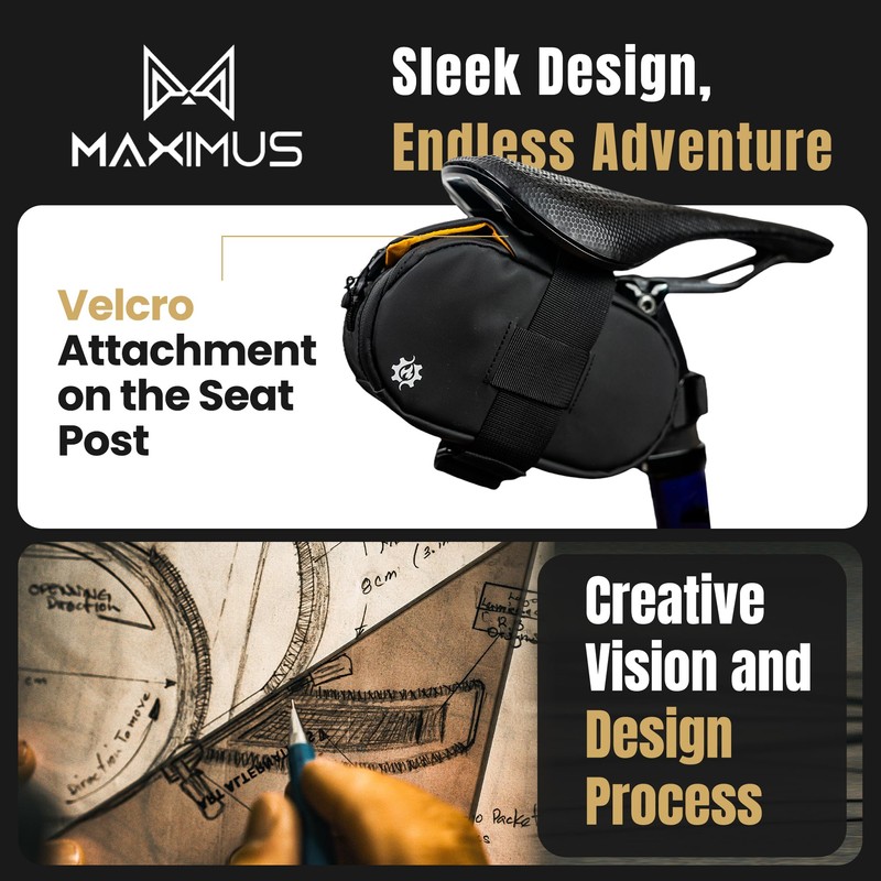 Lumiere & Co. Maximus Magnetic Saddle Bag - 20 ×