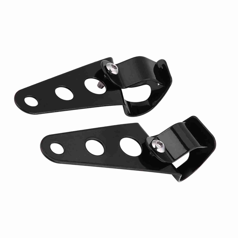 Aramox Headlight Brackets, Pack of 2 Motorcycle Headlight Brackets Fork