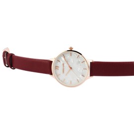 Excellanc Damen - Uhr Lederimitations Armbanduhr Analog Quarz 1900152