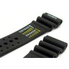 ND Limits High-Grade Polyurethane SCUBA Divers Watch Strap 20mm Black