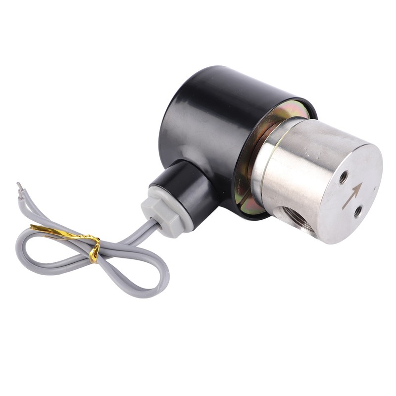 DC 12V G3/8" Stainless Steel 304 Normally Closed Electric Solenoid