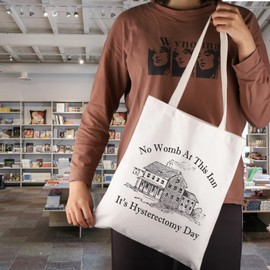 JNIAP Funny Hysterectomy Day Gift No Womb At This Inn Tote Bag Surgery Day Gift (No Womb At This Tote Bag)