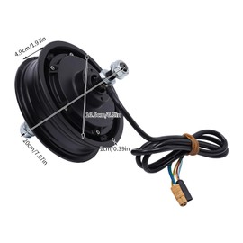 Electric Motor Electric Motorcycle Scooter Brushless Wheel Hub Motor Front Drive and Rear Drive Available for Electric Scooters ElectricBikes Folding Bikes Light ElectricTricycles (1000W 52V-10Inch)
