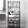 Perchero Y Zapatera Multifuncional Organizador Con 5 Niveles