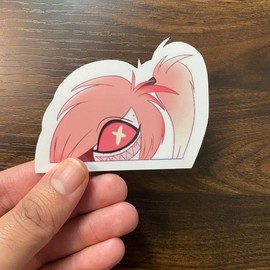 Cherri Bomb - Hazbin Hotel | Waterproof Vinyl & Holographic Sticker | Water Resistant Matte Sticker | Laminated Sticker Protection - Material: Matte