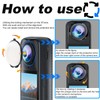 Sruim Insta 360 X5 Premium Lens Guards, Tempering Glass Lens