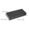 8 Ports 10/100/1000Mbps Gigabit Ethernet Switches RJ45 Smart Network Switch