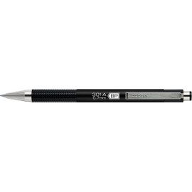 Zebra Pen F-301A Retractable Ballpoint Pen, Premium Blue Metal Barrel, Fine Point, 0.7mm, Black Ink, 2-Pack