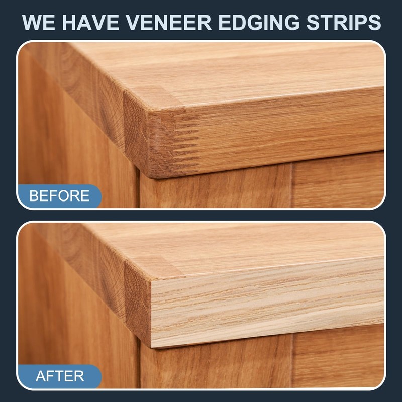 PATIKIL White Oak Edge Banding, 3 in x 25 ft