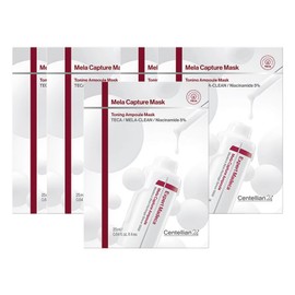 Centellian24 Madeca Melacapture Toning Ampoule Mask 25ml*4 sheets, 5 packs, 4-pack / 센텔리안24 마데카 멜라캡처 토닝 앰플 마스크 25ml*4매, 5개, 4개입