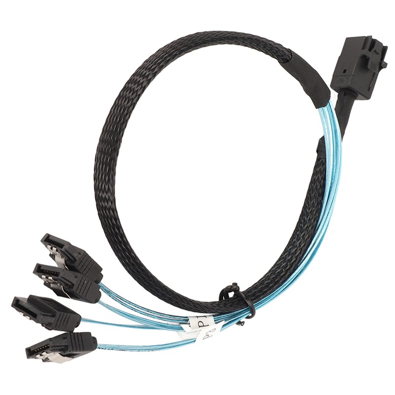 12GBPS Mini SAS HD SFF 8643 to 4 SATA 3.0