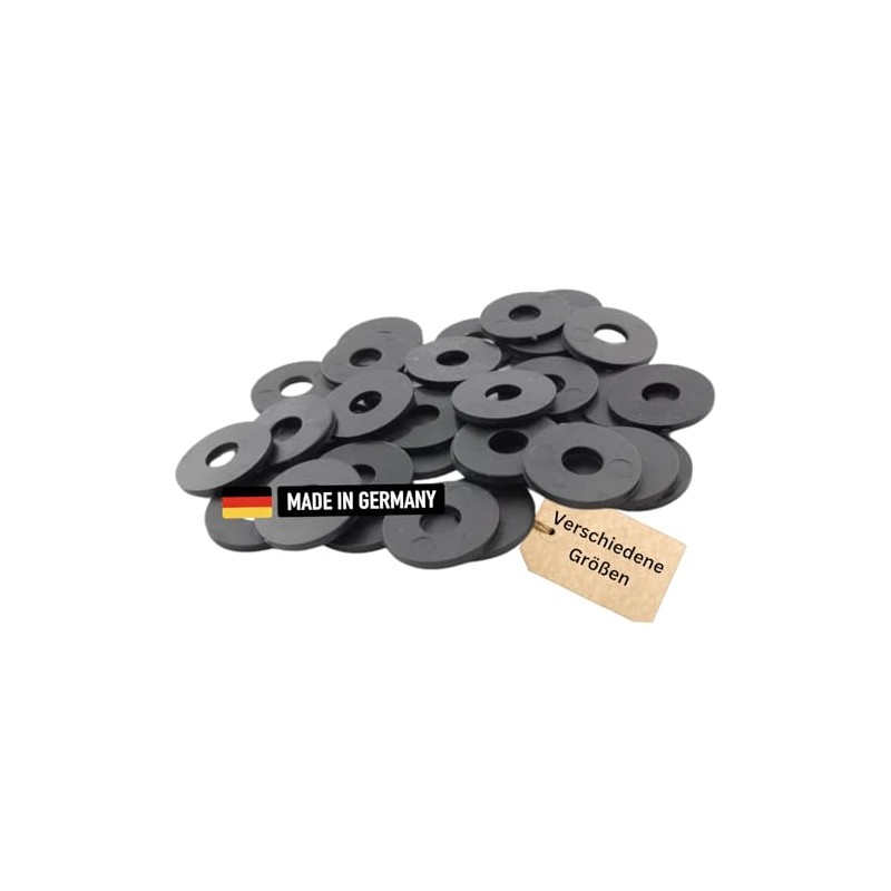 Screws4Bikes | 50 x M5 | Washer DIN9021 Plastic Large