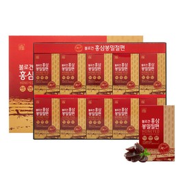 (Daedong Korean Ginseng) 4-year-old red ginseng whole wheat slices (20g x 10 pieces) / (대동고려삼) 4년근 홍삼봉밀절편(20g x 10개입)