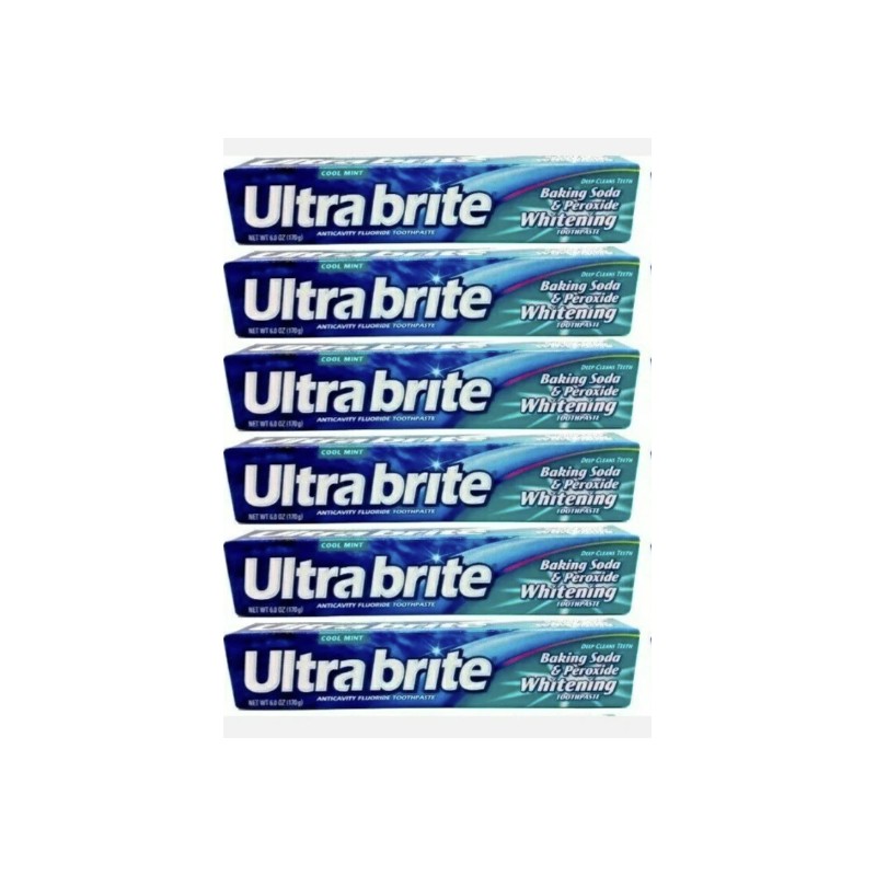 lot of 3 Ultra Brite Cool Mint Toothpaste with Baking